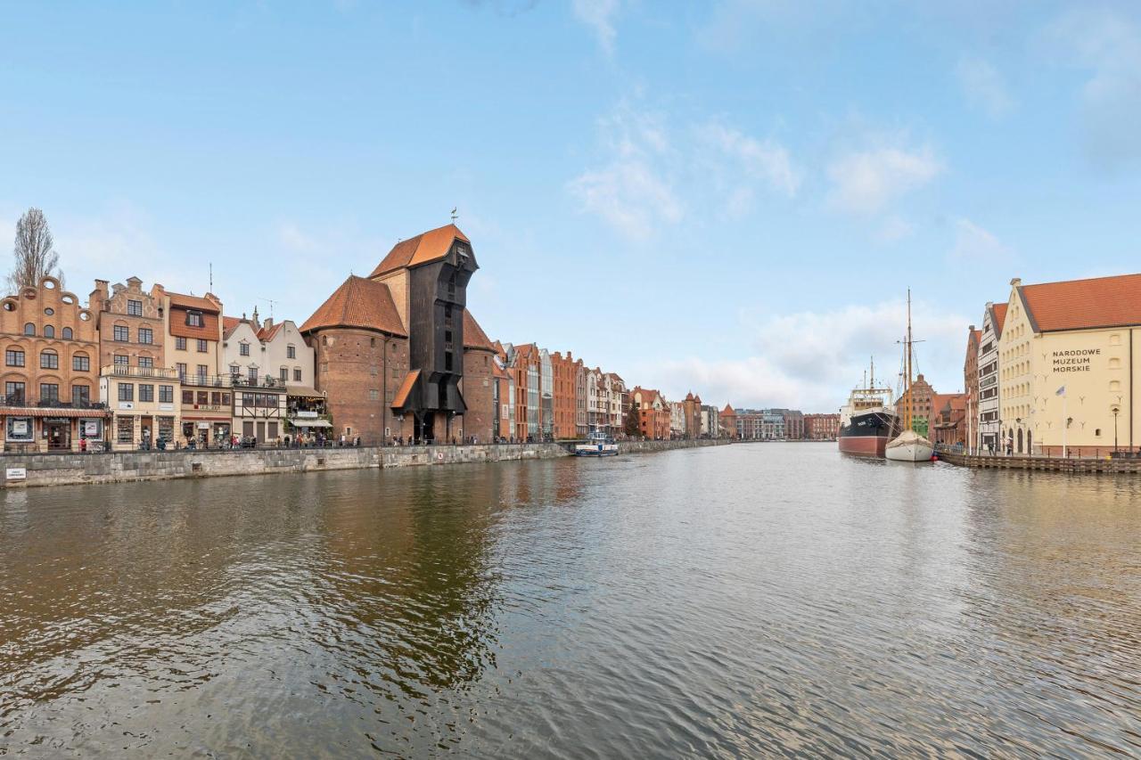 Granaria Deluxe & Riverside By Downtown Apartments Gdansk Exterior foto